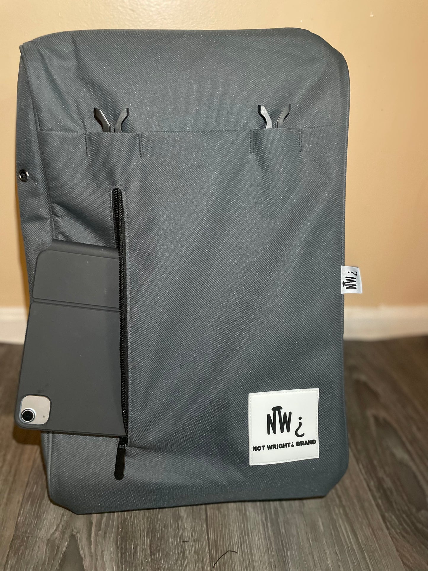 Sneaker Travel Backpack II: Smoke Grey/Charcoal