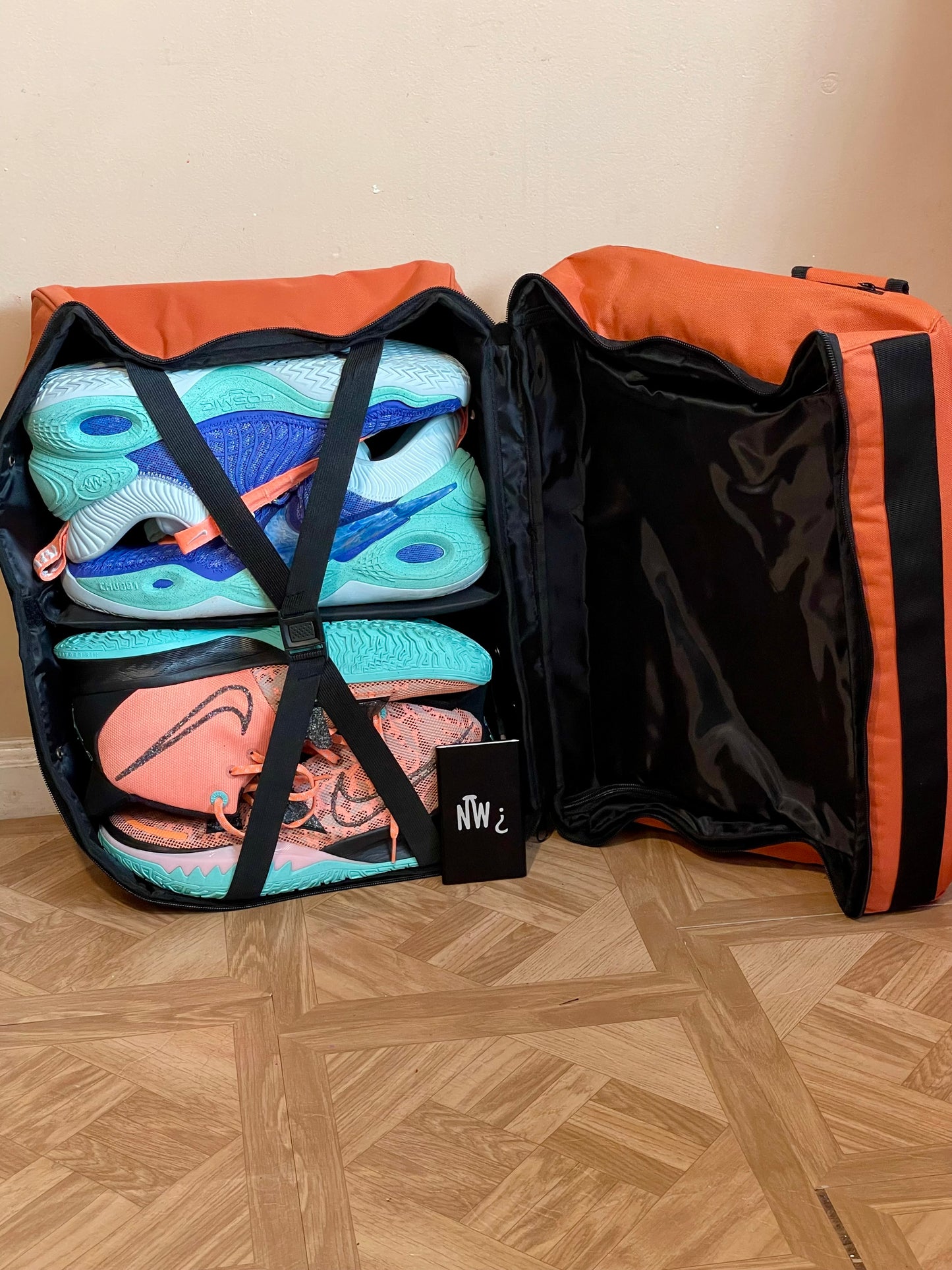 Sneaker Travel Backpack II (Rust Orange)
